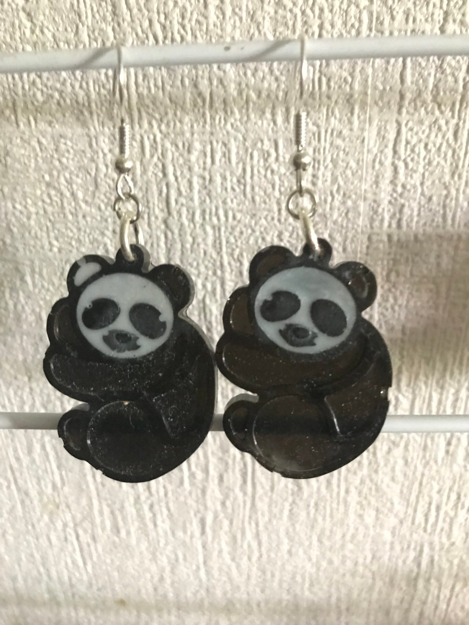 Boucles d oreilles panda