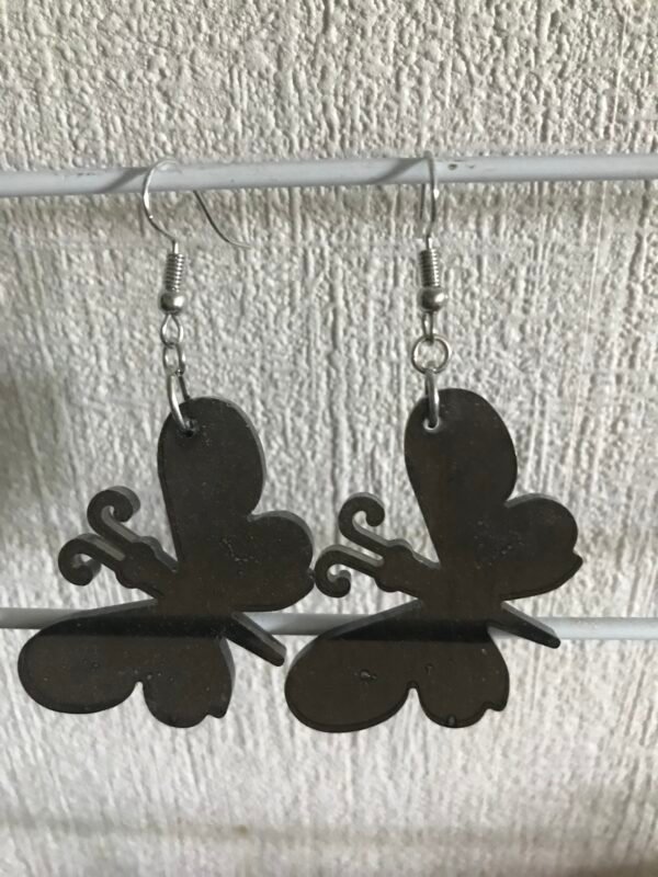 boucle d'oreille papillon