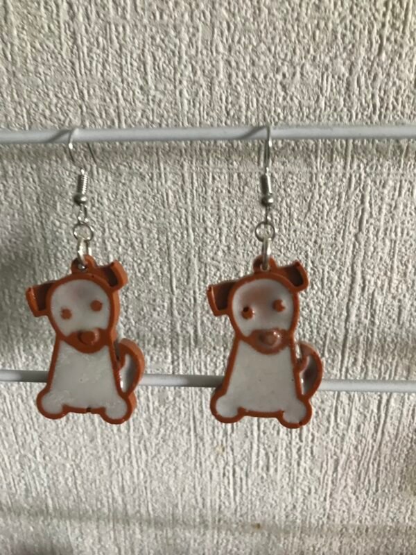 boucles d'oreilles chien