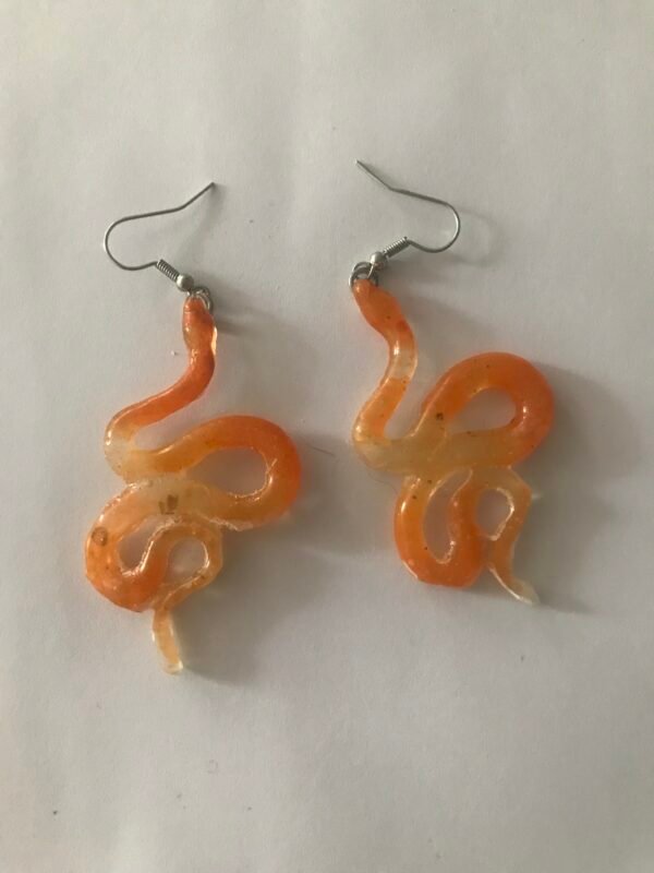 boucles d'oreilles serpent