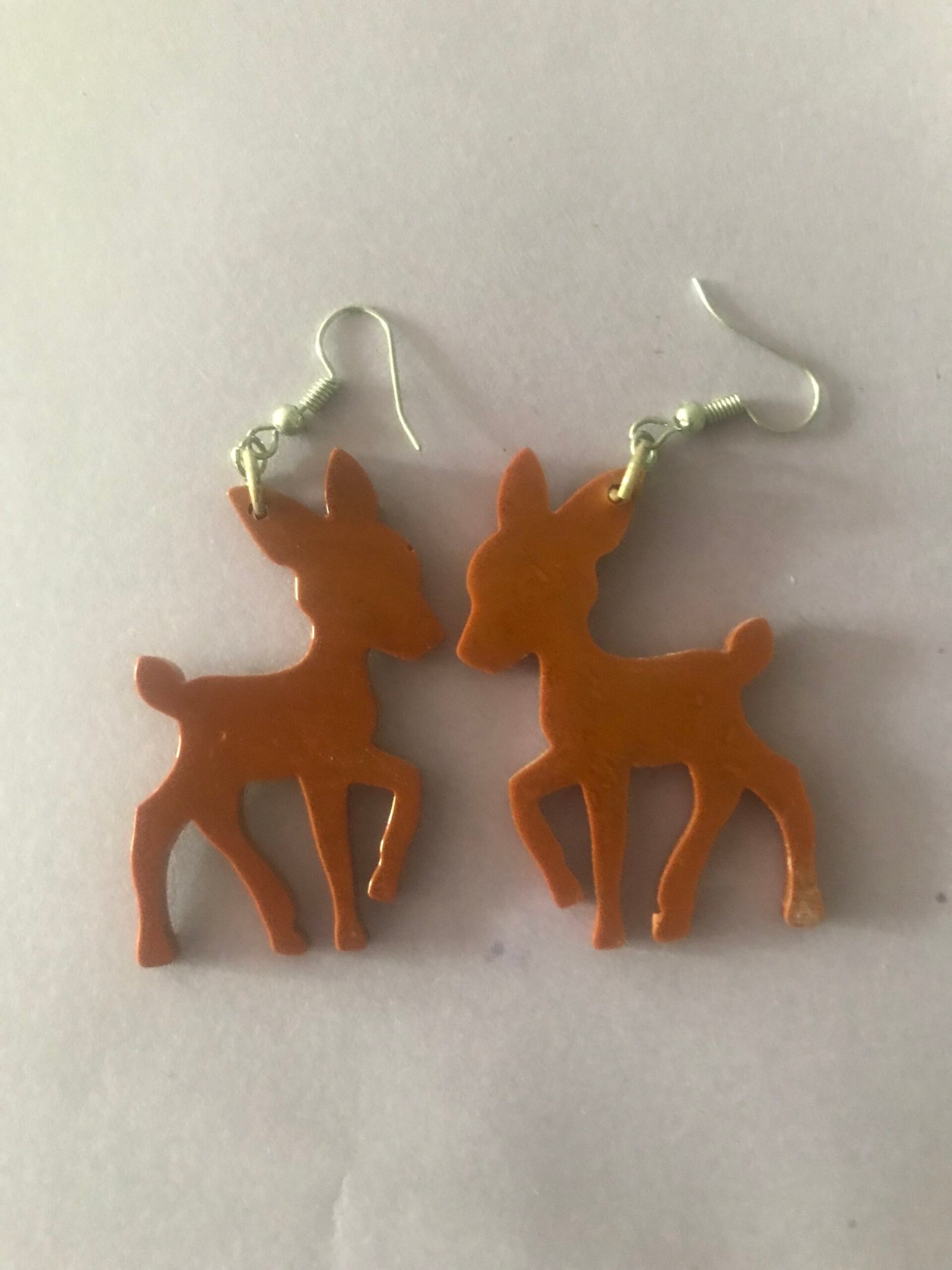 Boucles d oreilles faon