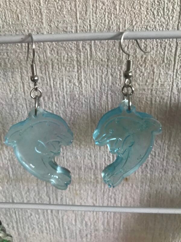 Boucles d’oreilles dauphins