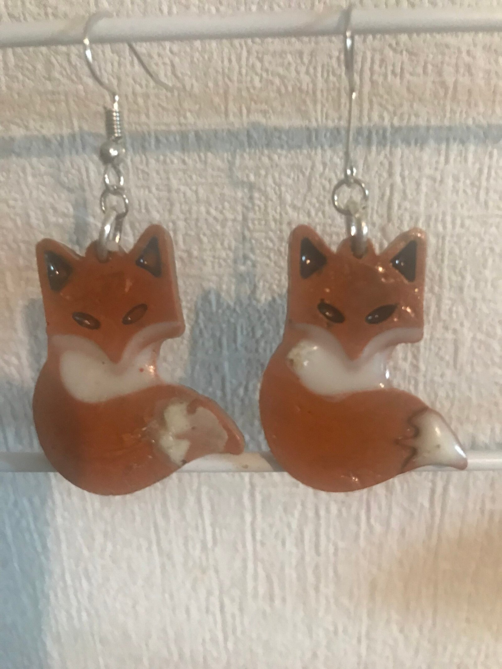 Boucles d’oreilles renard